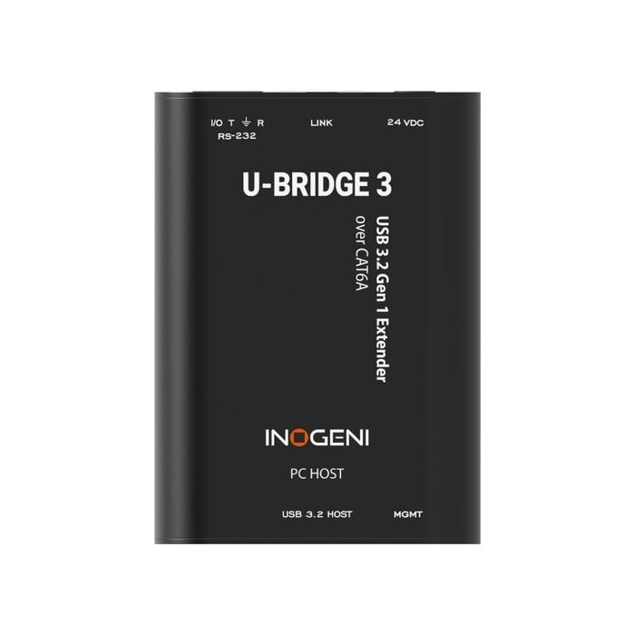 INOGENI Inogeni U-BRIDGE 3 WP - USB 3.2 Gen 1 Extender met Wandplaat / Tot 100 m via CAT6A
