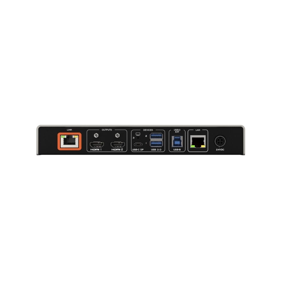 INOGENI Inogeni U-BRIDGE USB-C DUO - USB-C Extender via CAT6A / 2× HDMI 4K30 / 100W Laden