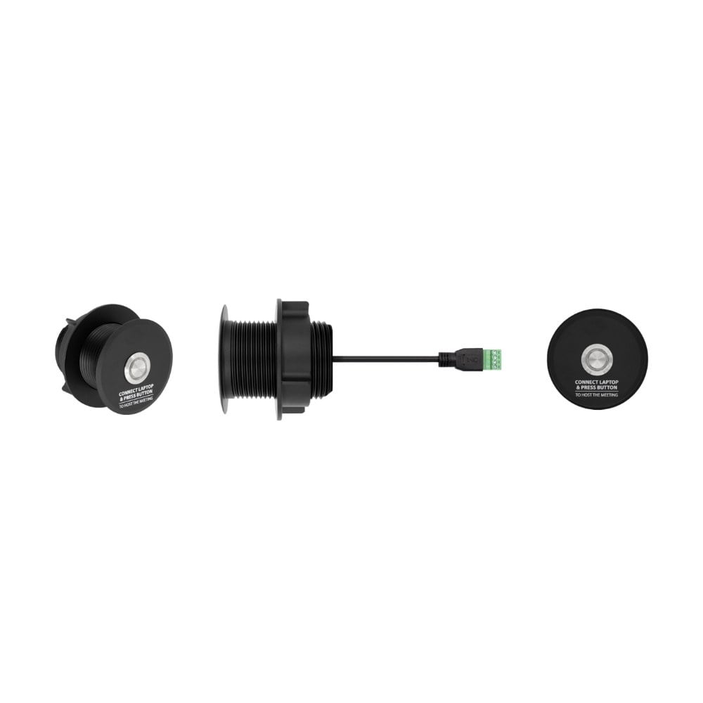 INOGENI Inogeni INO-BUTTON KIT 4M - Backlit Table Button for TOGGLE ROOMS / 4 m Cable