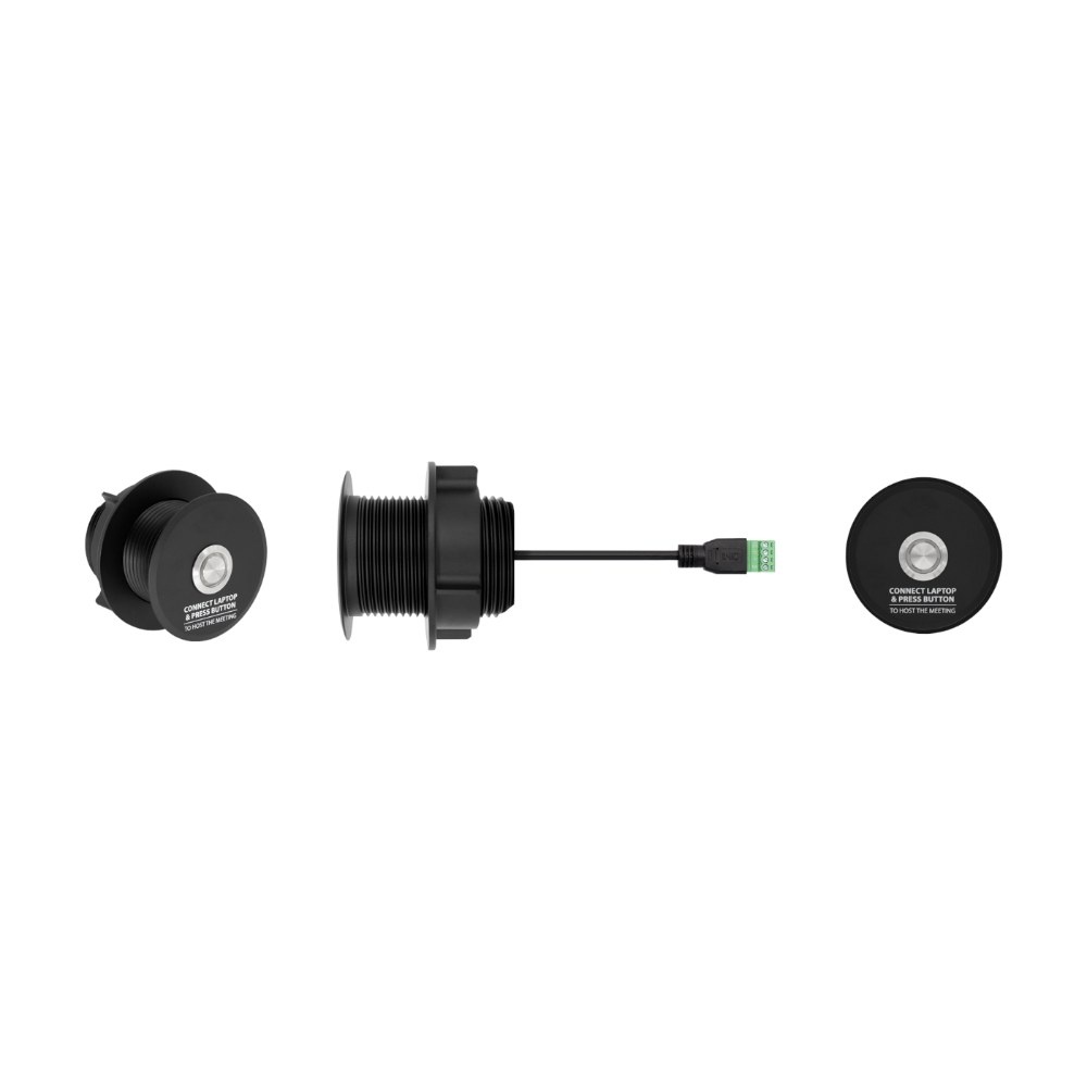 INOGENI Inogeni INO-BUTTON KIT 4M - Verlichte Tafelknop voor TOGGLE ROOMS / 4 m Kabel