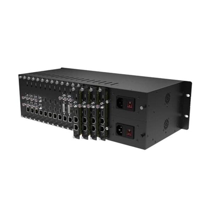 Kiloview Kiloview RU03S - Cradle Rackframe voor 32 Kaarten / Redundante Voeding