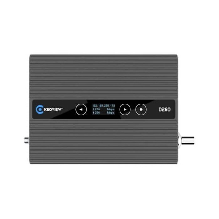 Kiloview Kiloview D260 - Full HD IP Video-decoder / H.265/H.264 / NDI|HX2 / SRT / 2× HDMI + SDI
