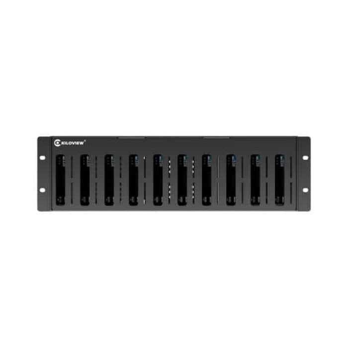 Kiloview Kiloview RN03 - 3U Rackframe voor 10 NDI-converters (N3/N30/N4/N40)