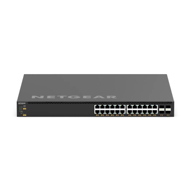 Netgear Netgear AV M4350-24X4V - Managed AV Switch / 24× 10G PoE+ / 4× SFP28 25G / 720W