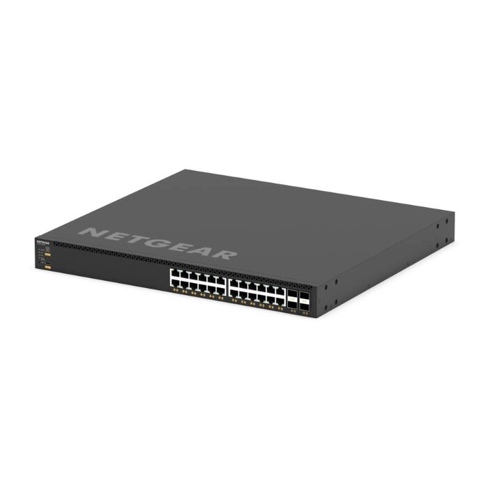 Netgear Netgear AV M4350-24X4V - Managed AV Switch / 24× 10G PoE+ / 4× SFP28 25G / 720W