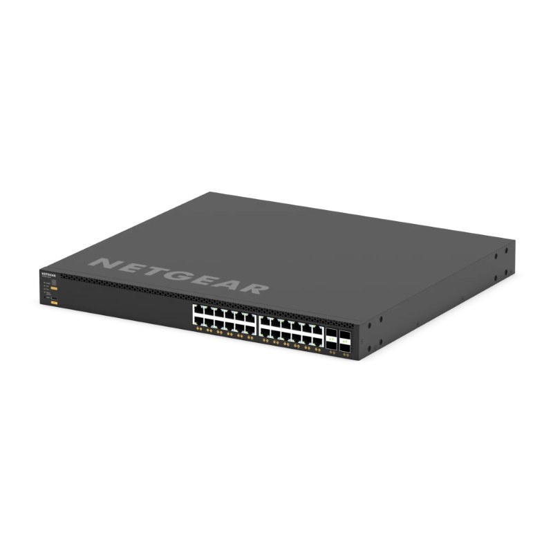 Netgear Netgear AV M4350-24X4V - Managed AV Switch / 24× 10G PoE+ / 4× SFP28 25G / 720W