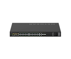 Netgear Netgear AV Line M4250-26G4F-PoE+ - Managed AV Switch / 24× 1G PoE+ / 2× 1G / 4× SFP / 300W