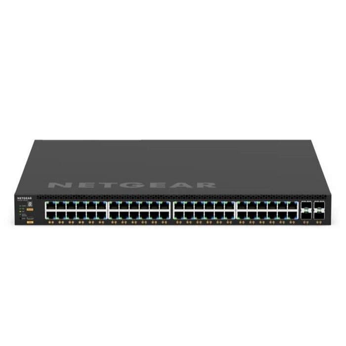 Netgear Netgear AV M4350-48G4XF - Managed AV Switch / 48× 1G PoE+ / 4× SFP+ 10G