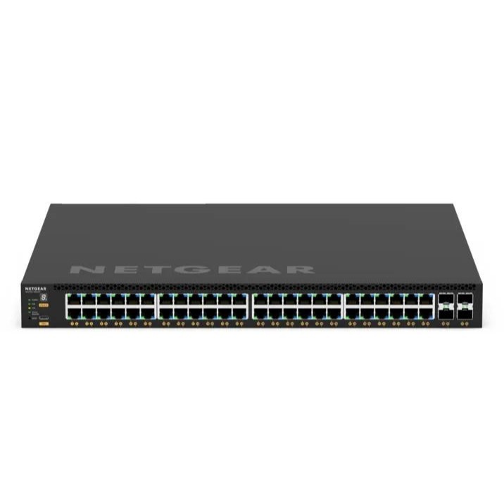 Netgear Netgear AV M4350-48G4XF - Managed AV Switch / 48× 1G PoE+ / 4× SFP+ 10G