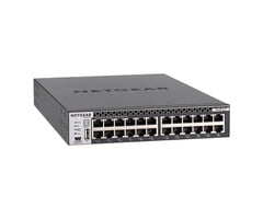 Netgear Netgear M4300-24X - Managed Switch / 24× 10GBASE-T / 4× SFP+ / Halve Breedte