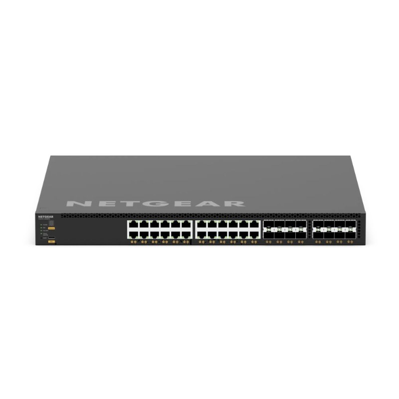 Netgear Netgear AV M4350-24X8F8V - Managed AV Switch / 24× 10G PoE++ / 8× SFP+ / 8× SFP28 25G