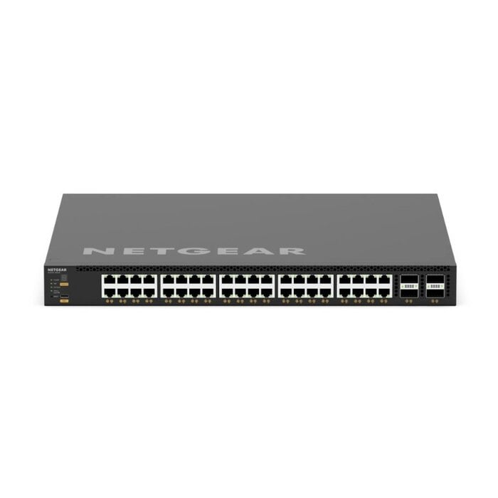 Netgear Netgear AV M4350-40X4C - Managed AV Switch / 40× 10G PoE++ / 4× QSFP28 100G