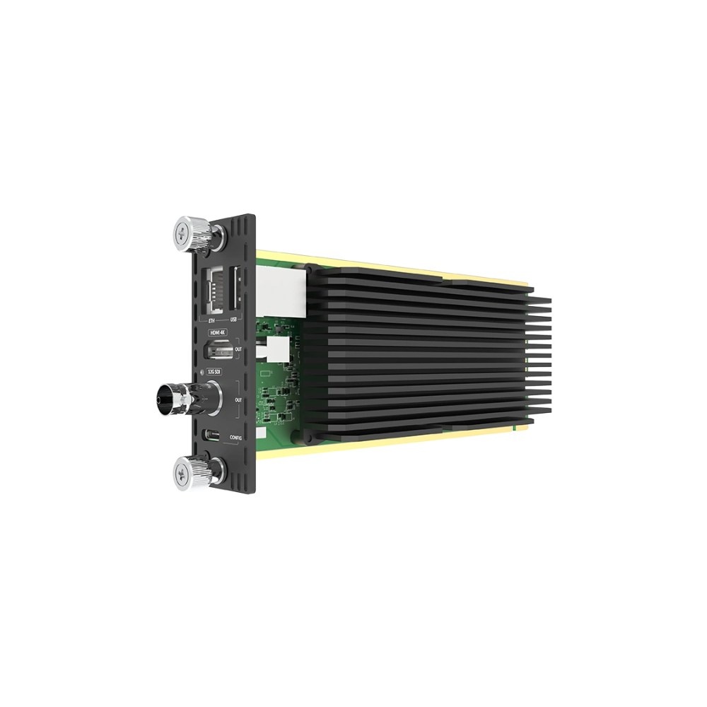 Magewell Magewell Pro Convert IP to AIO 4K Module - Modator IP/NDI Decoder / HDMI + 12G-SDI / 4K60 / Multiview