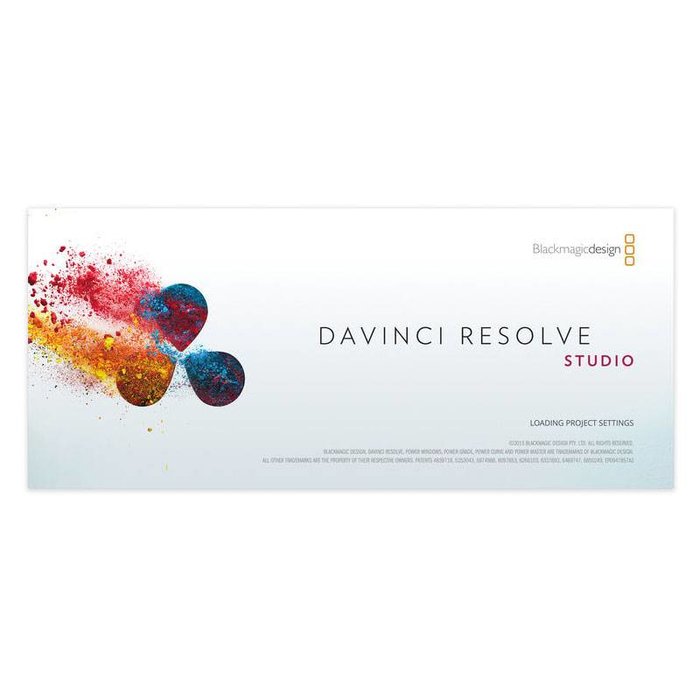 Blackmagic Design Blackmagic DaVinci Resolve Studio Activation card