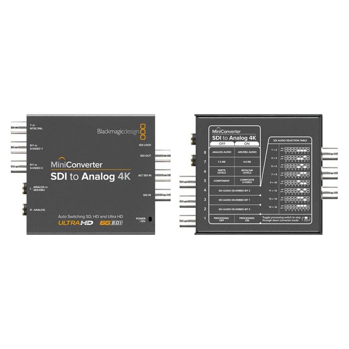 Blackmagic Design Blackmagic Design Mini Converter SDI to Analog 4K