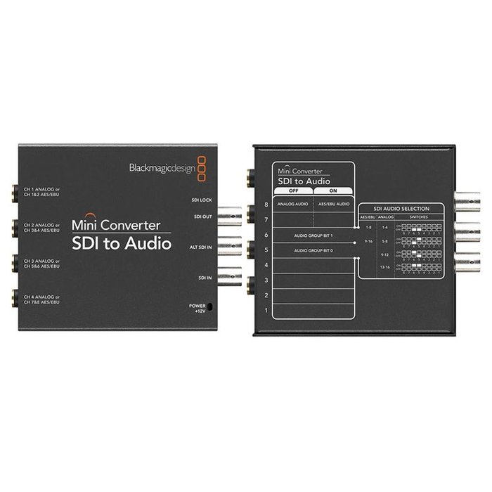 Blackmagic Design BlackMagic Design Mini Converter SDI to Audio