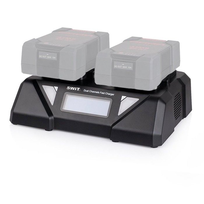 Swit Swit S-3812S 2ch x 6A Synchroon Lader