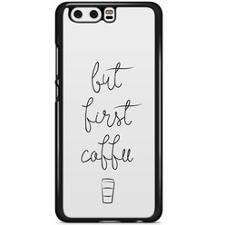 Casimoda Huawei P10 hoesje - But first coffee