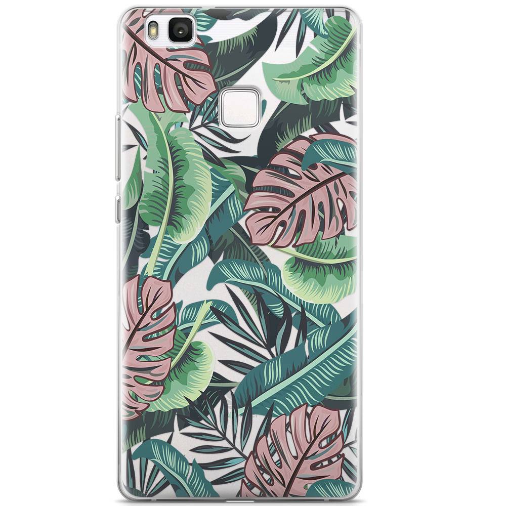Huawei P9 Lite transparant hoesje Jungle