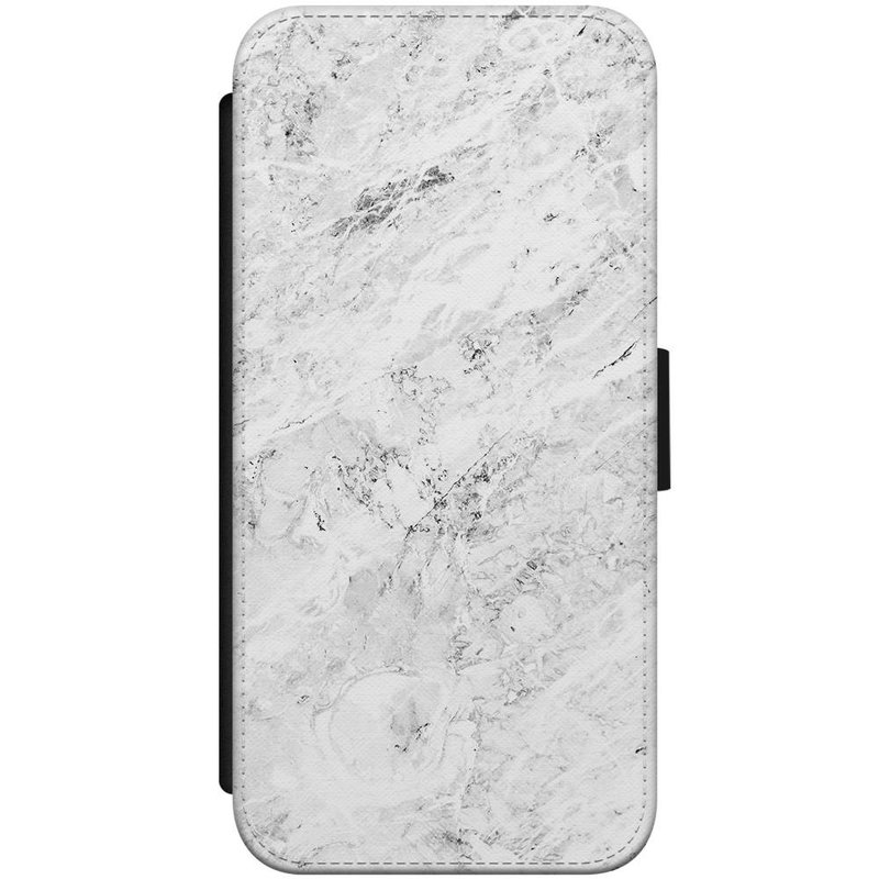 Casimoda iPhone 8 / 7 flipcase hoesje - Marmer grijs