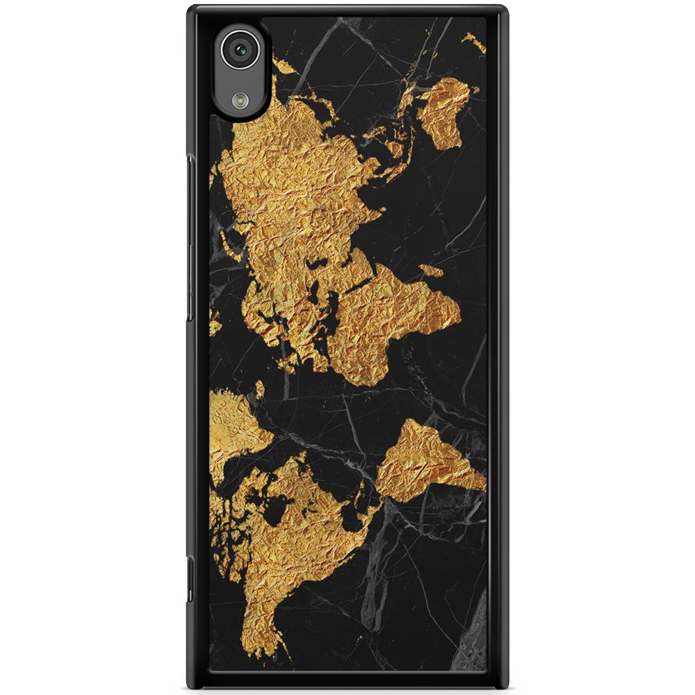 Sony Xperia XA1 hoesje Wereldmap