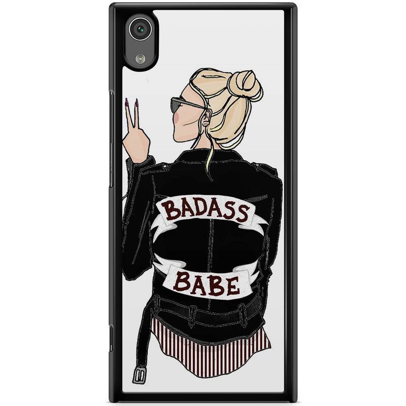 Casimoda Sony Xperia XA1 hoesje - Badass girl