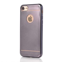 Casimoda iPhone 8/7 siliconen hoesje - Grijs