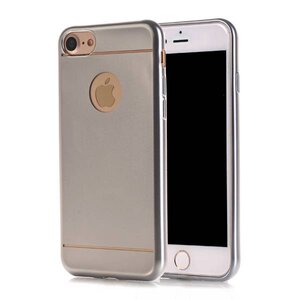 Casimoda iPhone 8/7 siliconen hoesje - Zilver