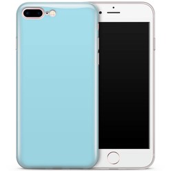 iPhone 7 Plus / iPhone 8 Plus siliconen hoesje - blauw