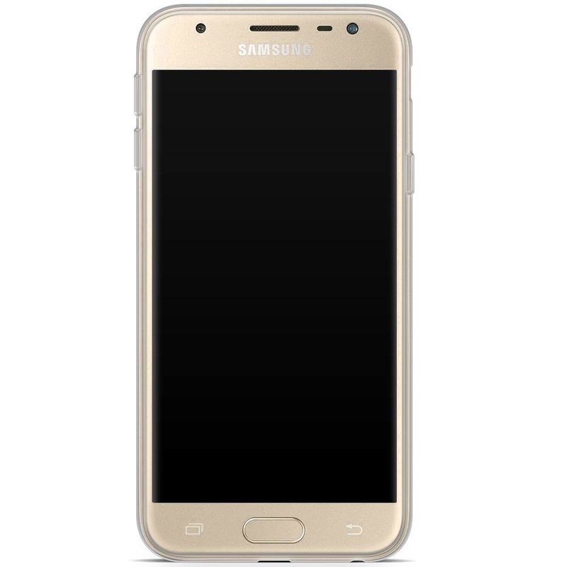 Casimoda Samsung Galaxy J3 2017 siliconen hoesje - Badass babe (blondine)
