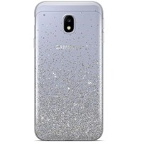 Casimoda Samsung Galaxy J5 2017 siliconen hoesje - Falling glitters