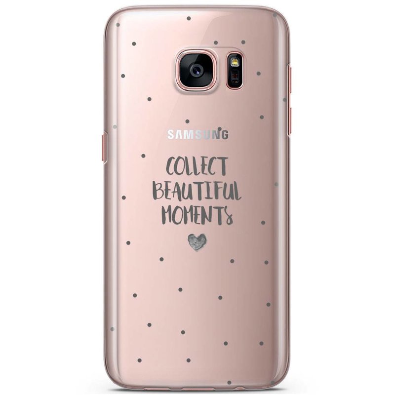 Casimoda Samsung Galaxy S7 siliconen hoesje - Collect beautiful moments