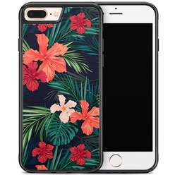 Casimoda iPhone 8 Plus/iPhone 7 Plus hoesje - Flora