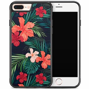 Casimoda iPhone 8 Plus/iPhone 7 Plus hoesje - Flora