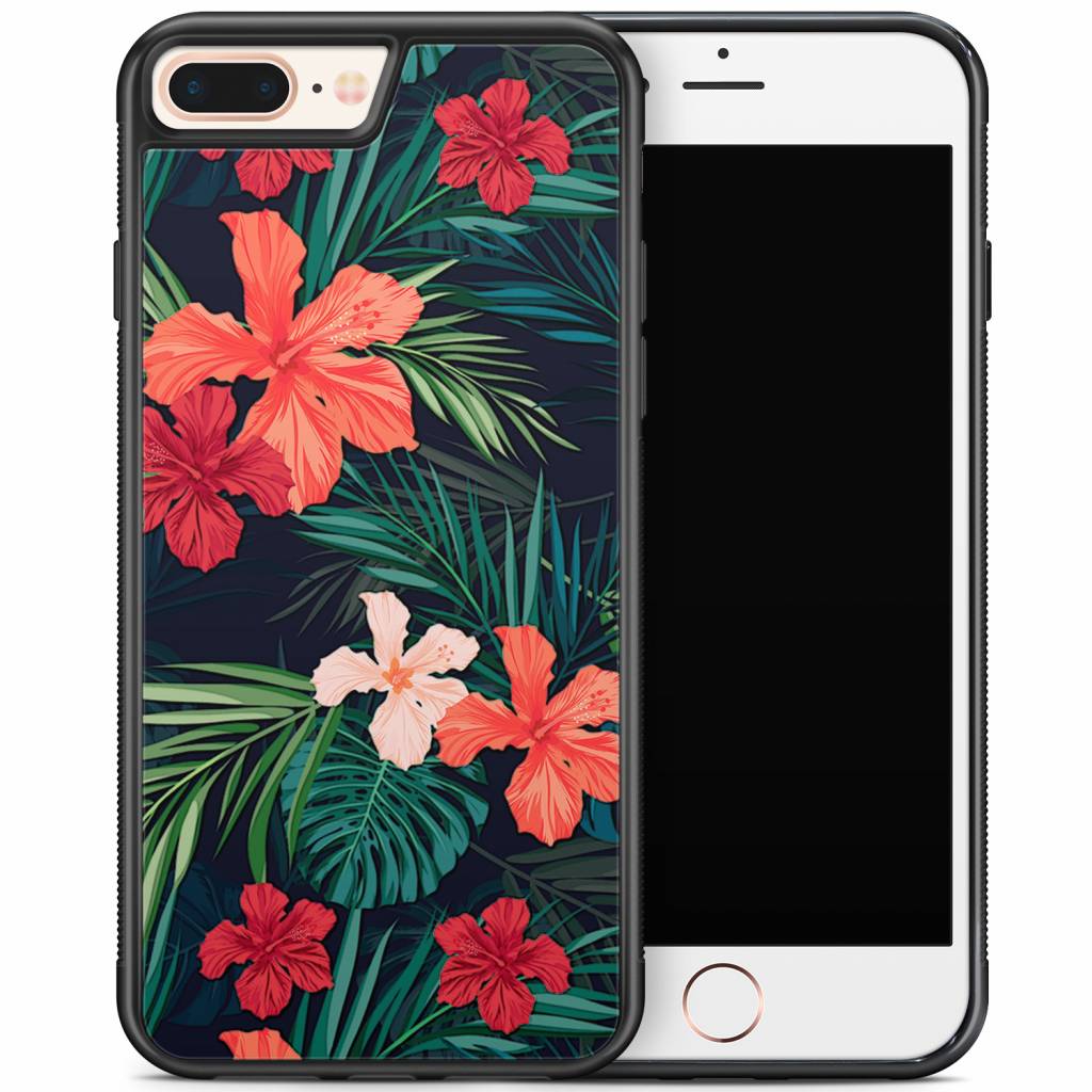 aanraken rechter bladzijde Flora hoesje voor Apple iPhone 8 Plus/7 Plus goedkoop kopen - Casimoda.nl