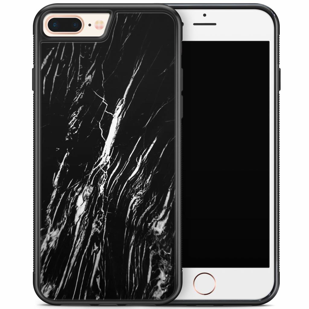 Iphone 8 Plusiphone 7 Plus Hoesje Black Is My Happy Color Marmer huismerk kopen in de aanbieding Iphone 8 Plusiphone 7 Plus Hoesje Black Is My Happy Color Marmer huismerk kopen in de aanbieding