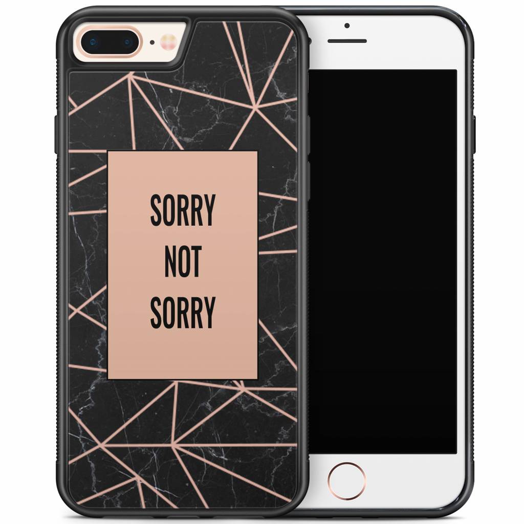 iPhone 8 Plus/iPhone 7 Plus hoesje - Sorry not sorry