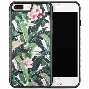 Casimoda iPhone 8 Plus/iPhone 7 Plus hoesje - Tropical banana