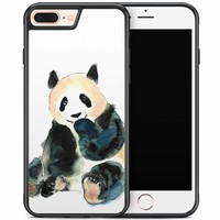 Casimoda iPhone 8 Plus/iPhone 7 Plus hoesje - Panda