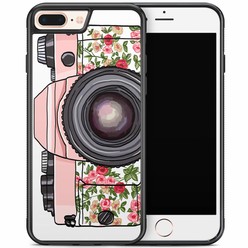 Casimoda iPhone 8 Plus/iPhone 7 Plus hoesje - Hippie camera