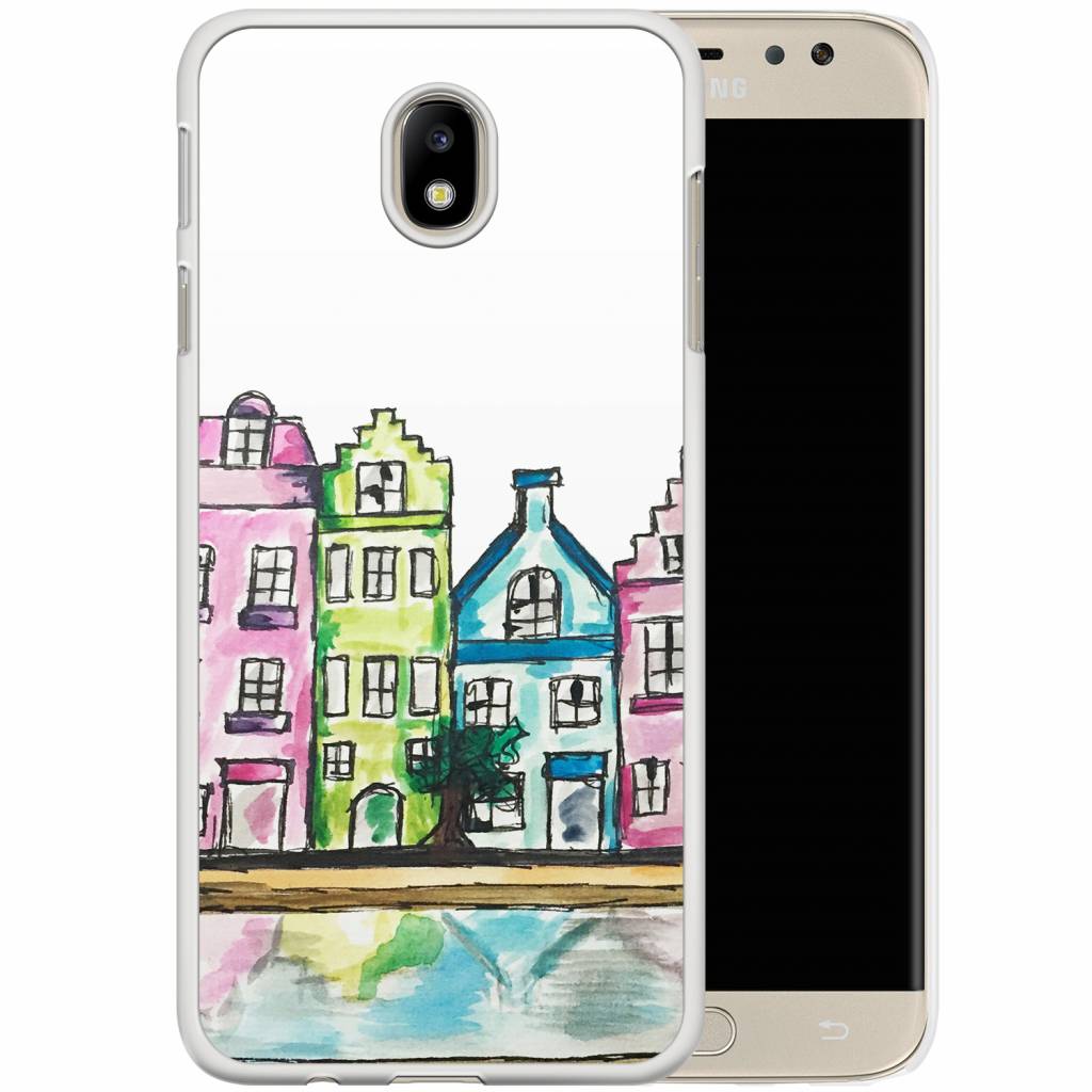 Samsung Galaxy J7 2017 hoesje Tropical banana