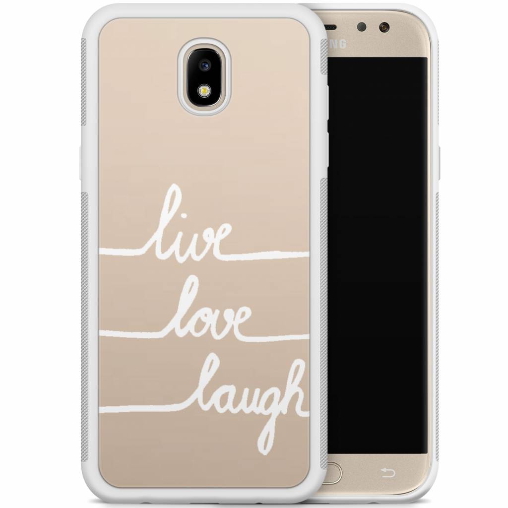 Samsung Galaxy J5 2017 hoesje - Live, love, laugh