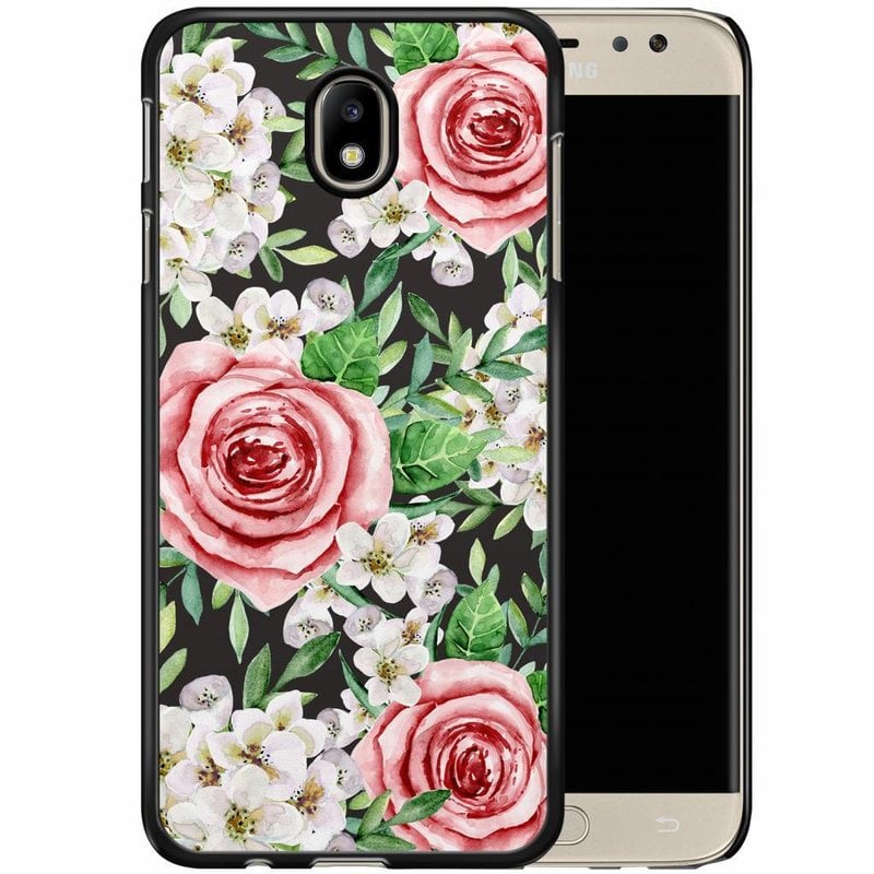 Casimoda Samsung Galaxy J3 2017 hoesje - Rose story