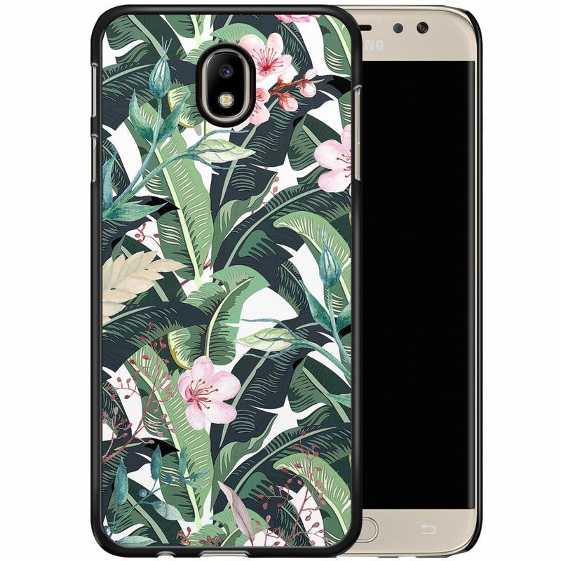 Casimoda Samsung Galaxy J3 2017 hoesje - Tropical banana