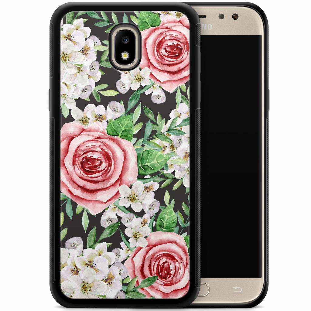 Samsung Galaxy J3 2017 hoesje - Rose story