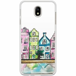 Casimoda Samsung Galaxy J7 2017 hoesje - Amsterdam grachtenpanden