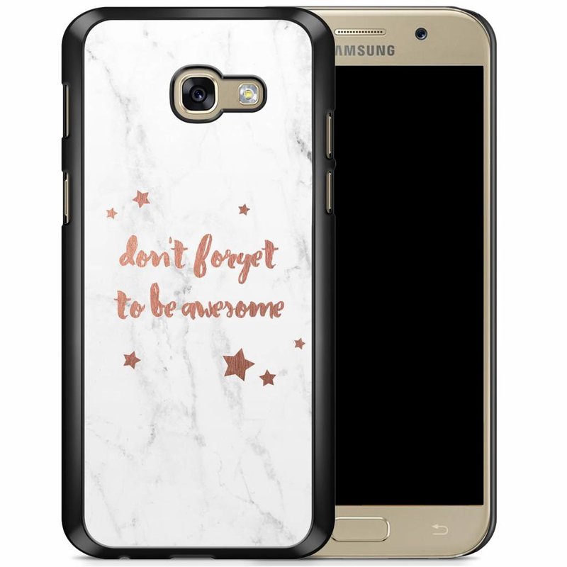 Casimoda Samsung Galaxy A5 2017 hoesje - Don't forget to be awesome