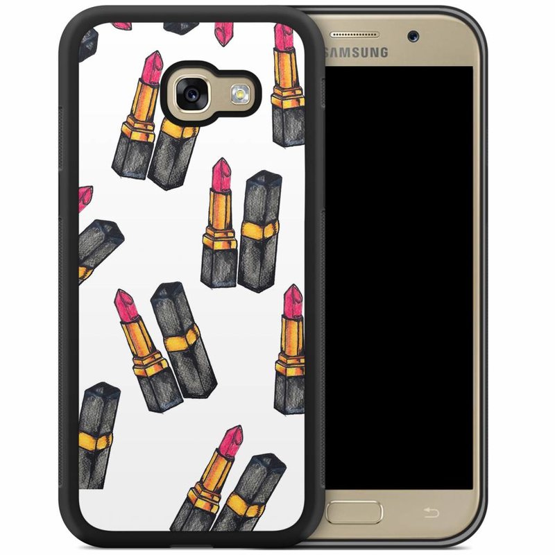 Casimoda Samsung Galaxy A5 2017 hoesje - Lipsticks