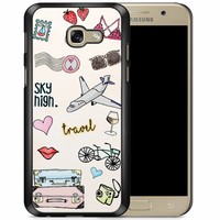 Casimoda Samsung Galaxy A5 2017 hoesje - Let's travel