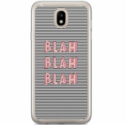 Casimoda Samsung Galaxy J5 2017 siliconen hoesje - Blah blah blah